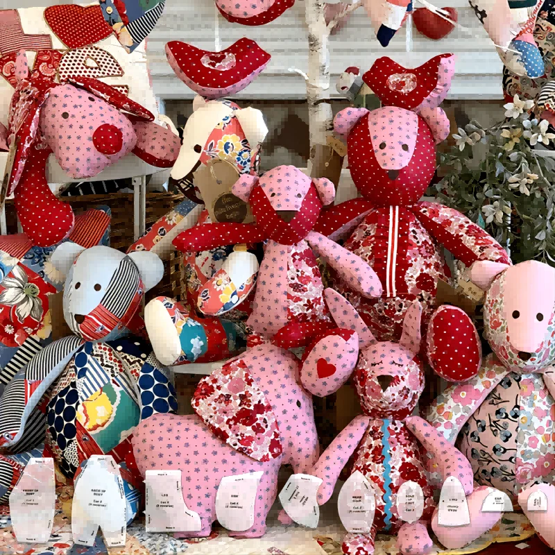 Gedächtnisbär Schablonen Lineal Set (10 Stück) - Image 3