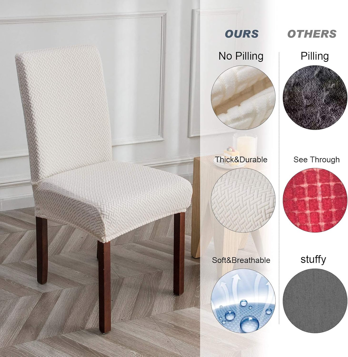 Genina™ – Elastische Stuhlhussen | 1+1 GRATIS - Image 4