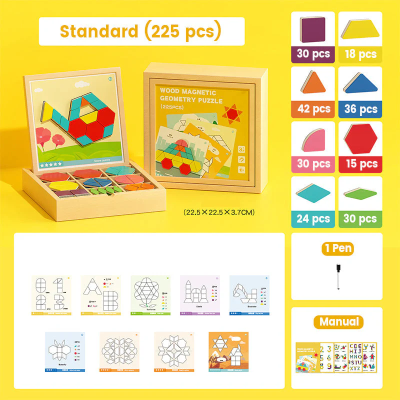 GeoMagico – Kreatives Magnet-Puzzleset | 50% RABATT - Image 14