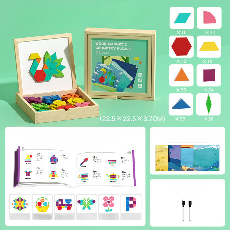 GeoMagico – Kreatives Magnet-Puzzleset | 50% RABATT - Image 16