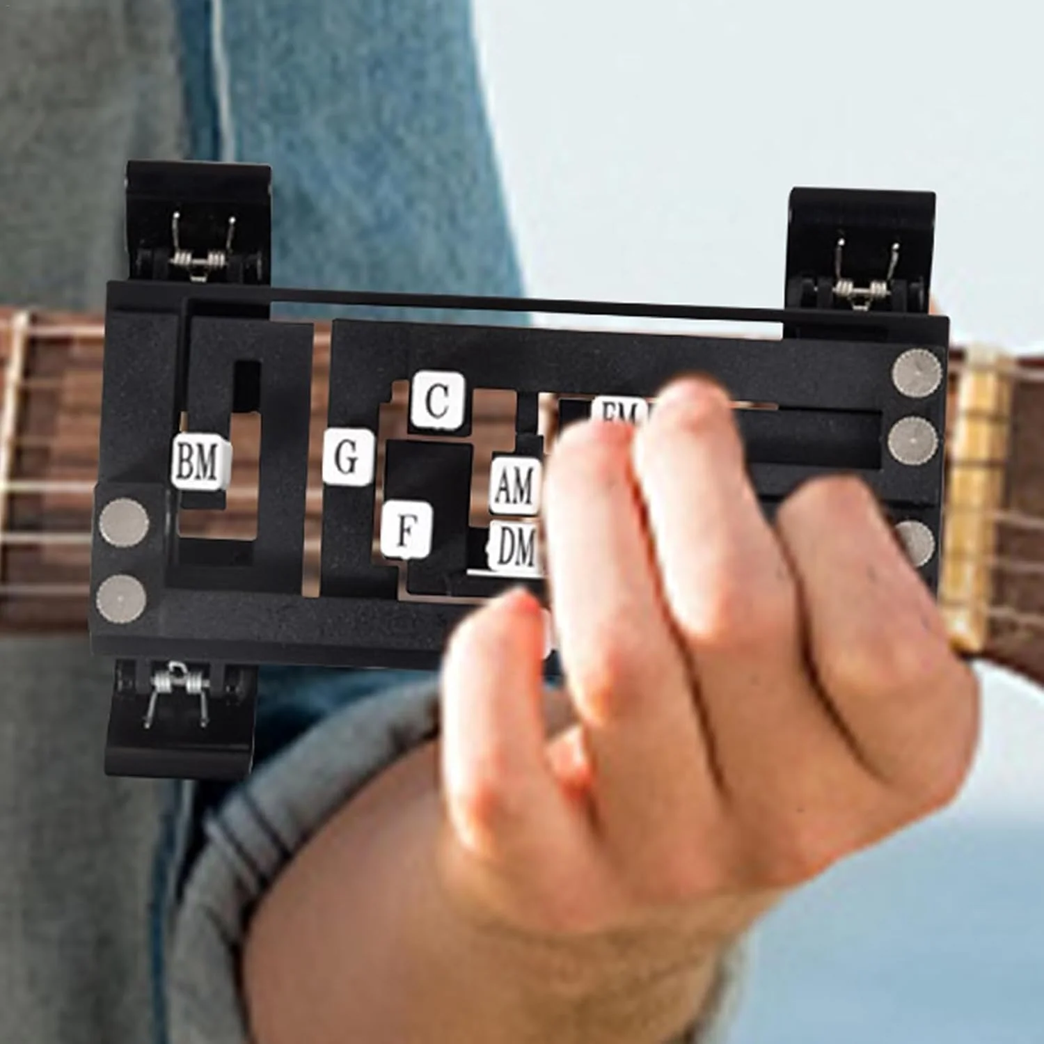 ChordMaster - Gitarrenanfänger Ein-Tasten-Akkord-Lernhilfen | 50% RABATT - Image 3