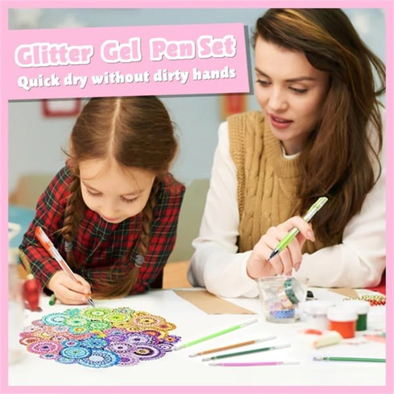 GleamArt - Glitzer-Gelstift-Set | 18 Stück - Image 5