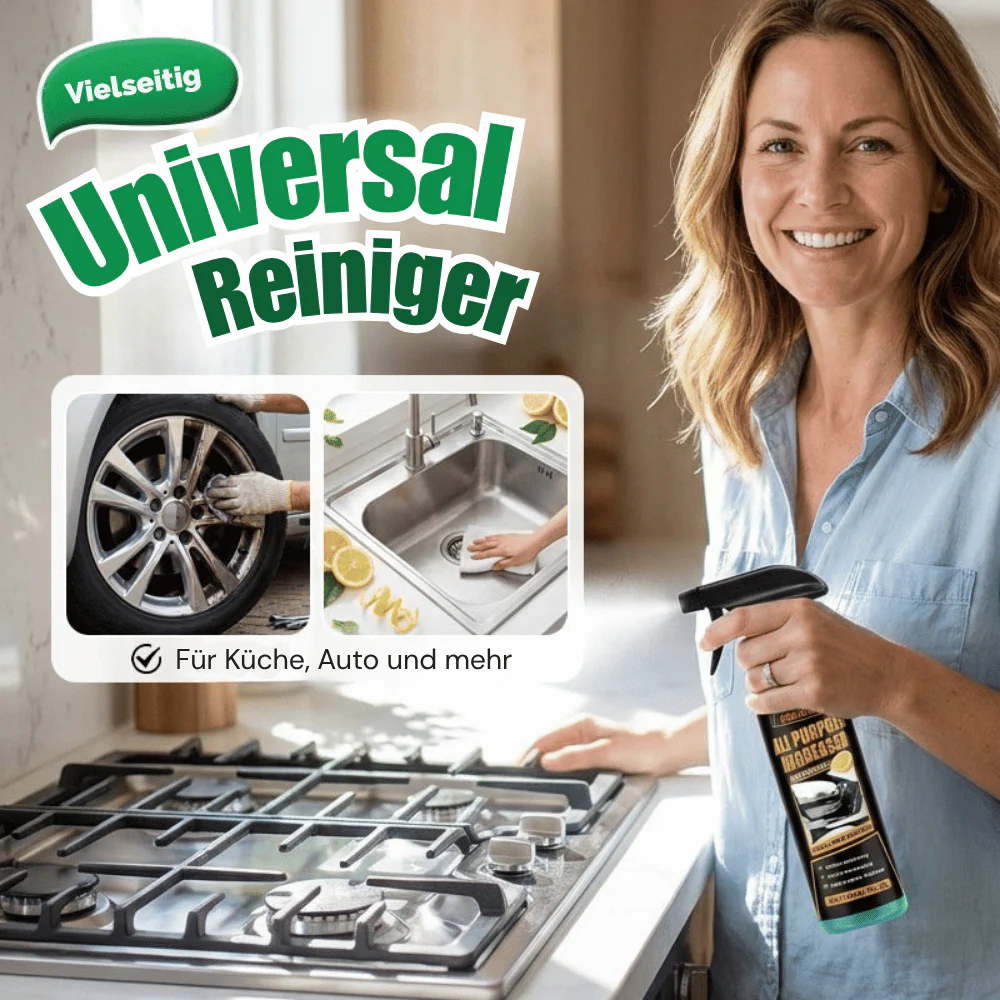 GlideClean — Kraftvoller Reinigungsspray | 1+1 GRATIS