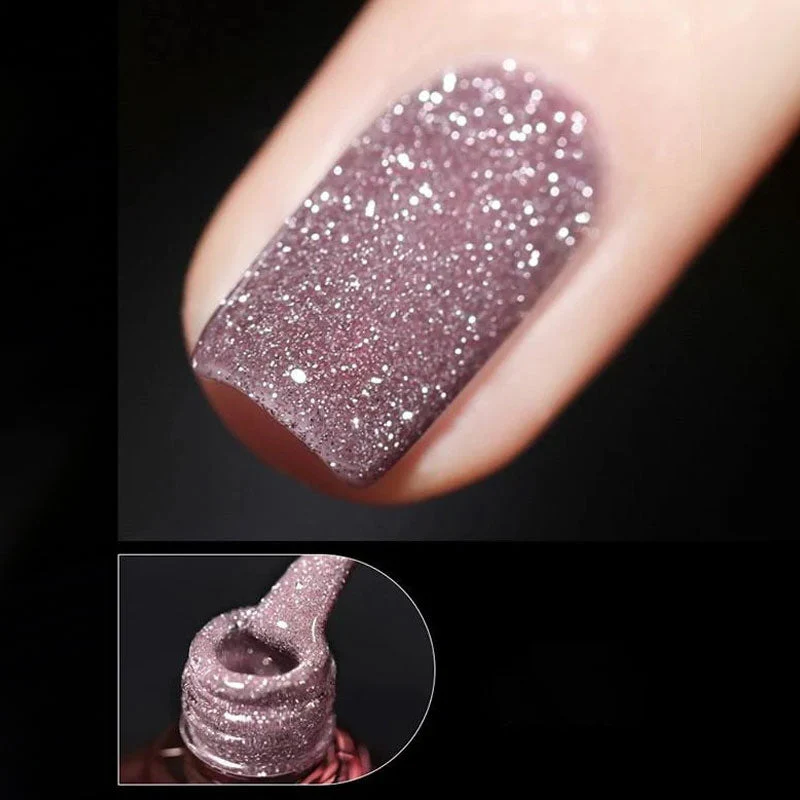 🔥Glitter-Nagellack mit hoher Dichte🌿 Sanfte Formel - Image 3