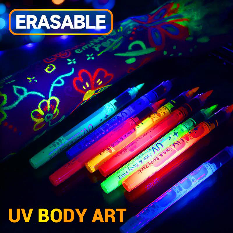 GlowBurst Marker 8er-Farbset — Entfache eine kühne Nachtlebenstimmung - Image 5