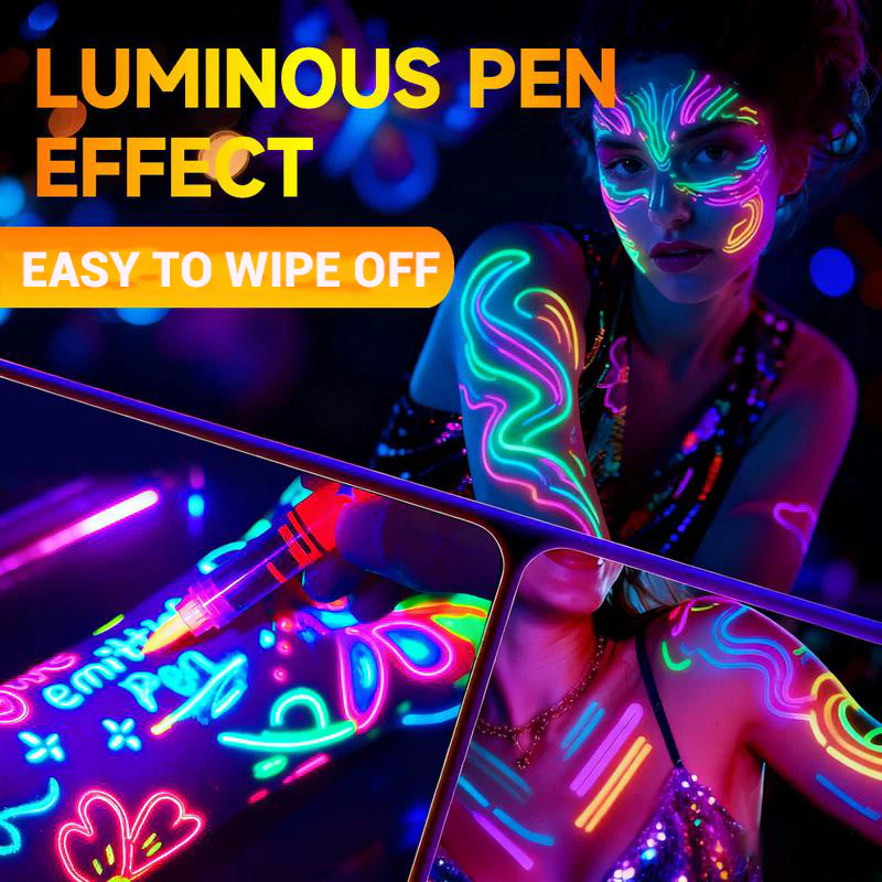 GlowBurst Marker 8er-Farbset — Entfache eine kühne Nachtlebenstimmung - Image 8