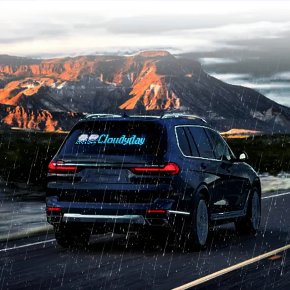 GlowDrive - Das LED-Display, das Ihr Auto unvergesslich macht