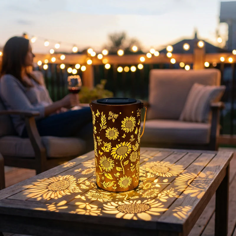 GlowFlora — Solar Gartenlaterne | 50% RABATT - Image 5