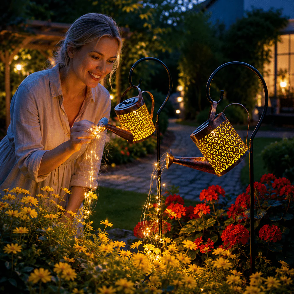GlowMist — Solar-Gartenleuchten | 50% RABATT