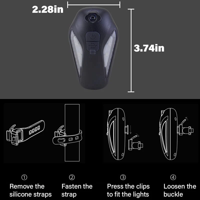 GlowRide™ – LED-Rücklicht für Fahrräder | 50% Rabatt - Image 10