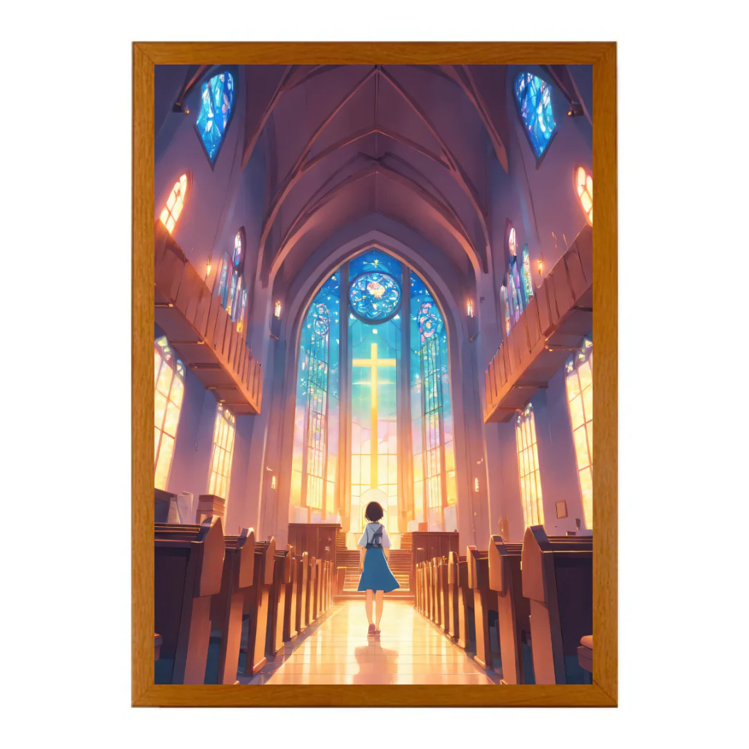 HeiligLicht - Jesus Led 4D Lichtmalerei-christliche Wandkunst | 50% RABATT - Image 14