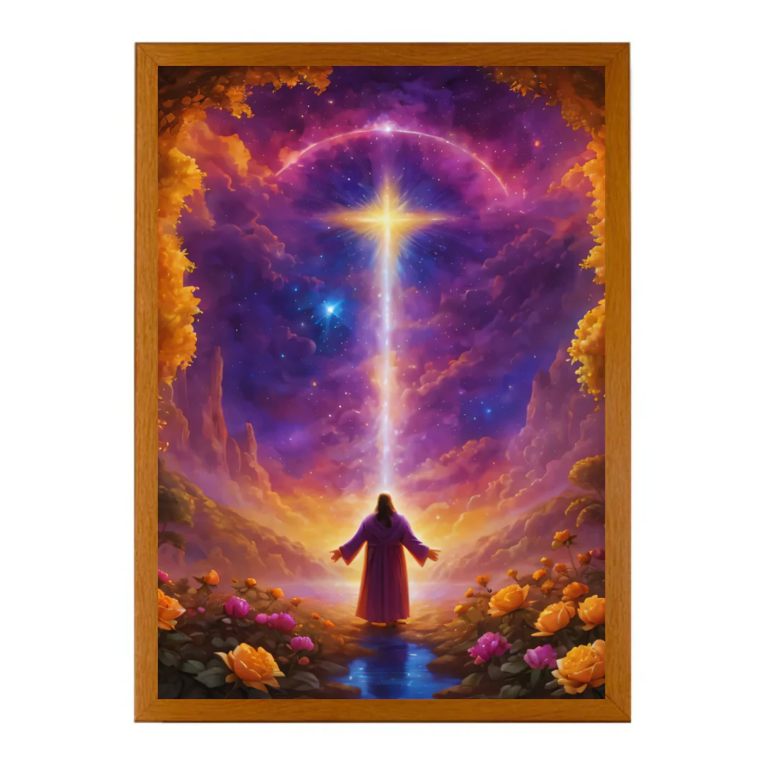 HeiligLicht - Jesus Led 4D Lichtmalerei-christliche Wandkunst | 50% RABATT - Image 16