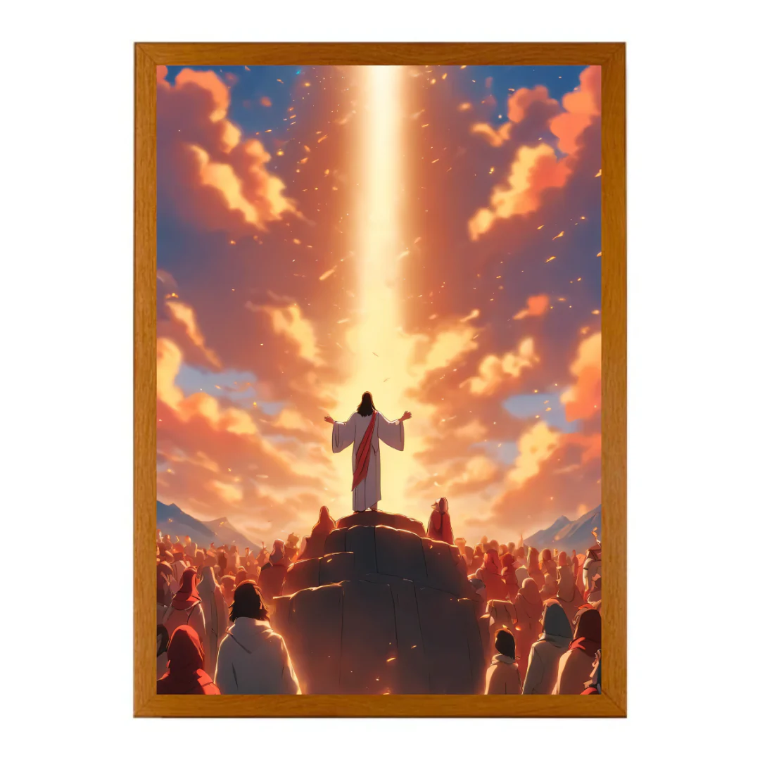 HeiligLicht - Jesus Led 4D Lichtmalerei-christliche Wandkunst | 50% RABATT - Image 18