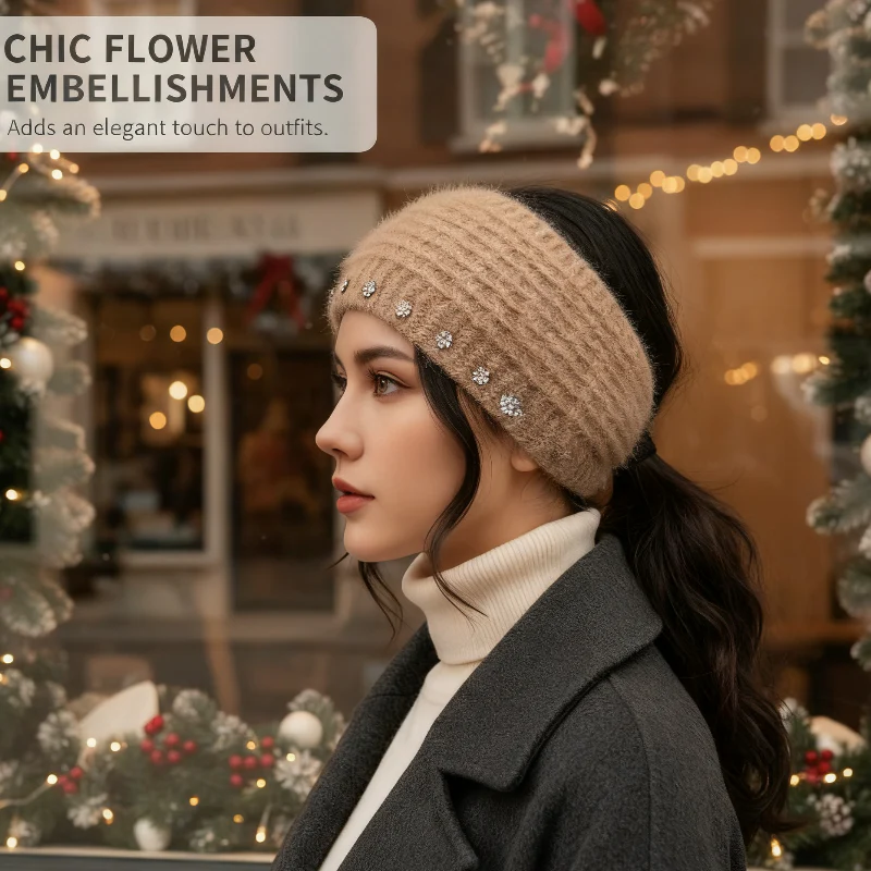 Grace — Florales Strick-Stirnband | 50% RABATT - Image 14