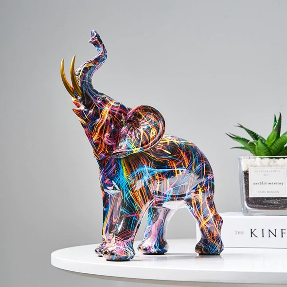 GraffiPhant – Kreative Graffiti-Elefantenfigur - Image 4