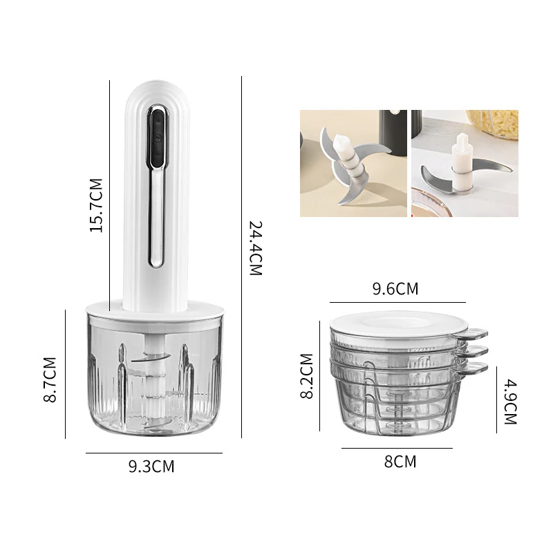GrindMaster – Kabellose elektrische Fleisch- und Küchenmaschine | 50% RABATT - Image 2