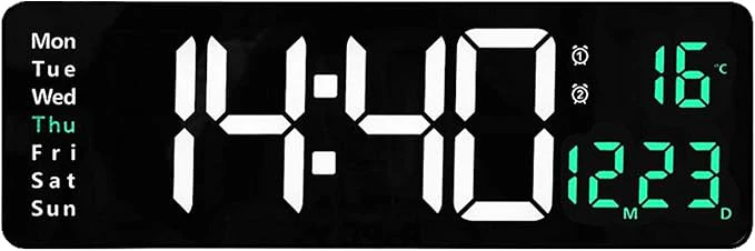 TimeVision Pro  - Großbild-Digitalwanduhr | 50% RABATT - Image 2