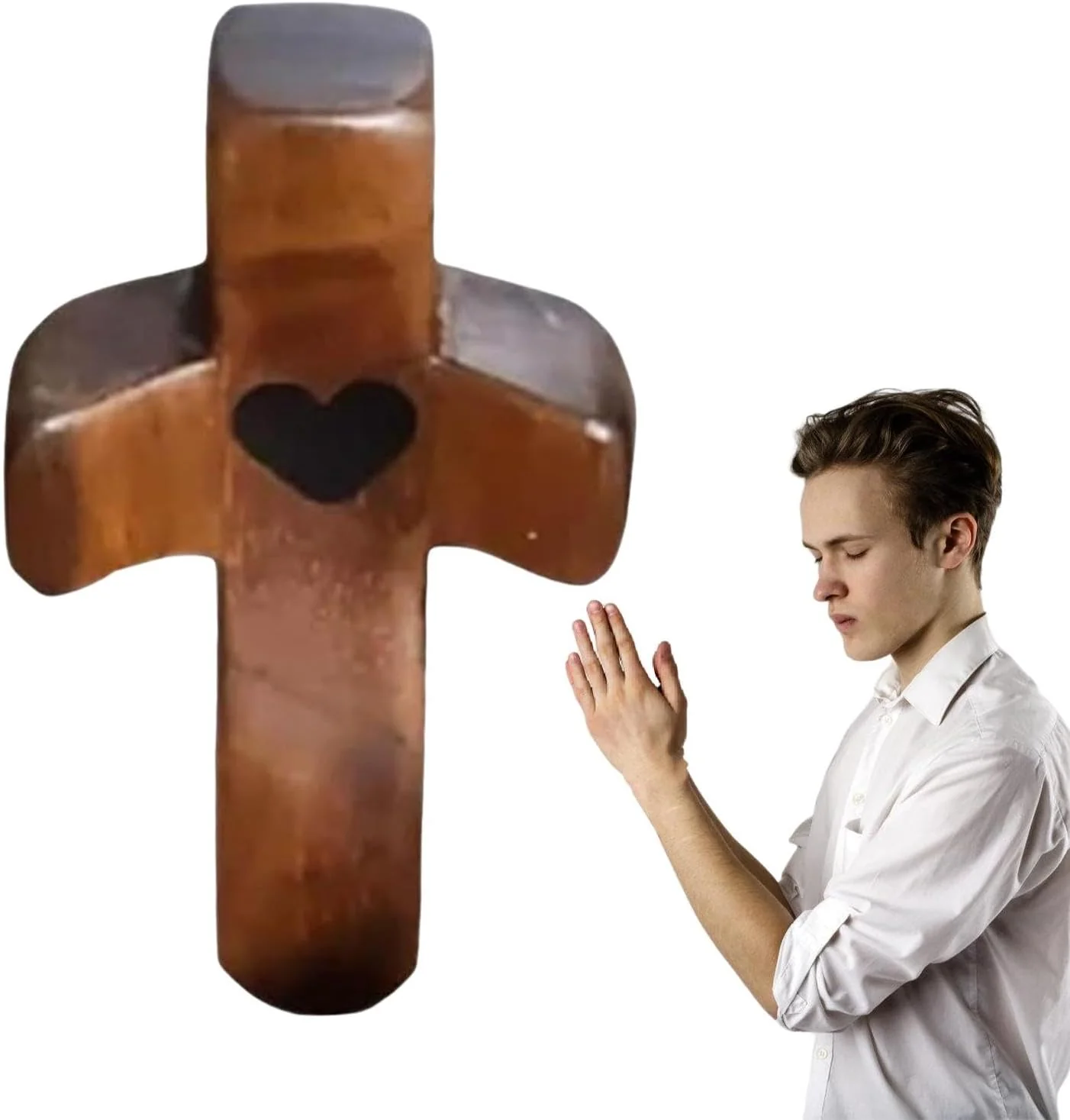 Handgefertigtes Holzkreuz - Trost, Inspiration & Vielseitige Verwendung - Image 3