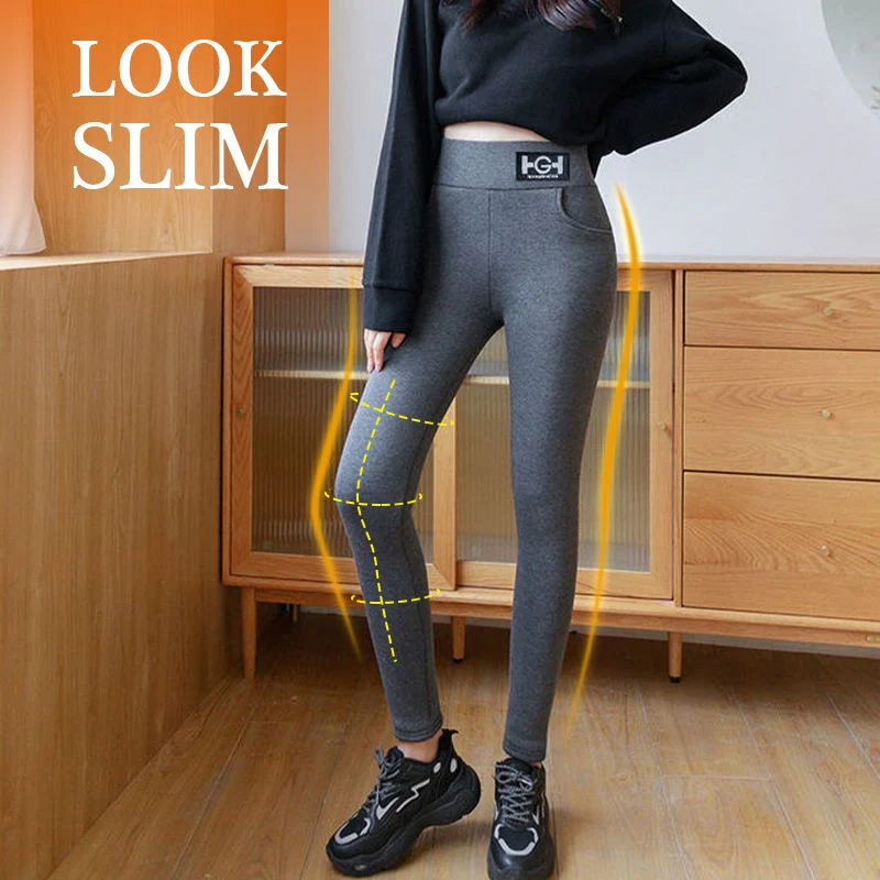 Hannah — Kuschelige Winterleggings mit weichem Kaschmirmix - Image 4