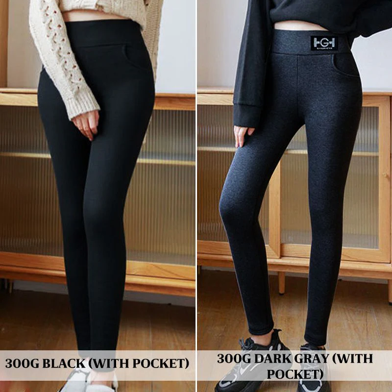 Hannah — Kuschelige Winterleggings mit weichem Kaschmirmix - Image 7