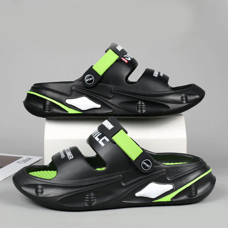 🔥HEIßER VERKAUF-50% Rabatt🔥Klobige, gepolsterte Sandalen mit schwammartigem Griff - Image 9