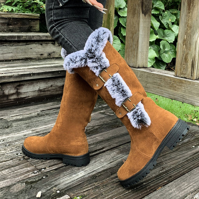 Heidi – Plüsch-Winterstiefel mit mittlerem Schaft | 50% RABATT - Image 9