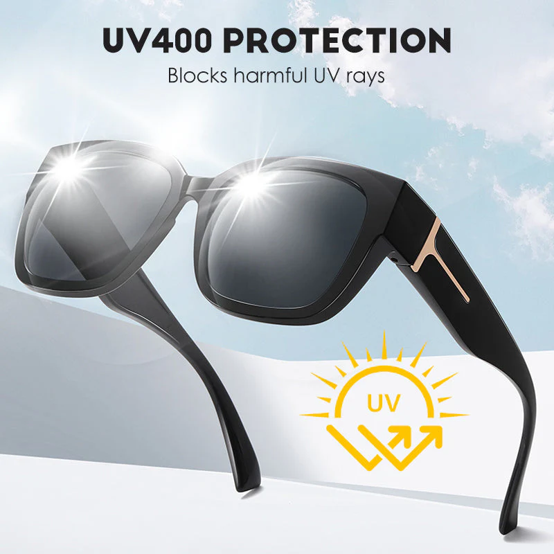 Heidi – Polarisierte Clip-On Sonnenbrille mit UV400-Schutz - Image 2
