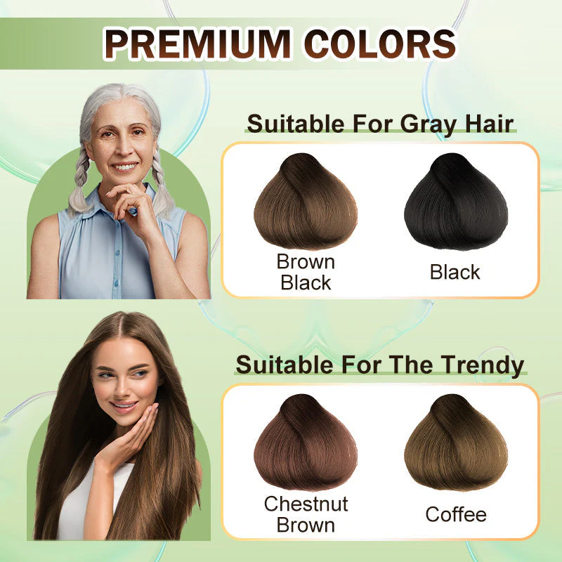 HerbaTint™ Pflanzliche Haarfarbe Ohne Schaden | 5+5 GRATIS (10x 30 ml) - Image 5
