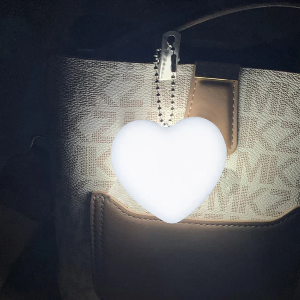 Herzförmige Handtasche Licht