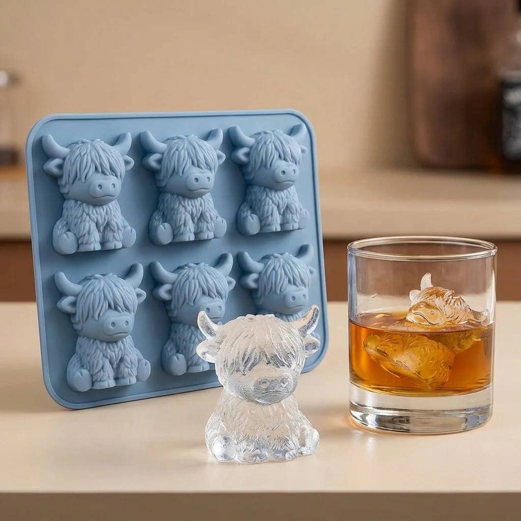 HighlandChill — Kuh Eiswürfel Form | 1+2 GRATIS - Image 4