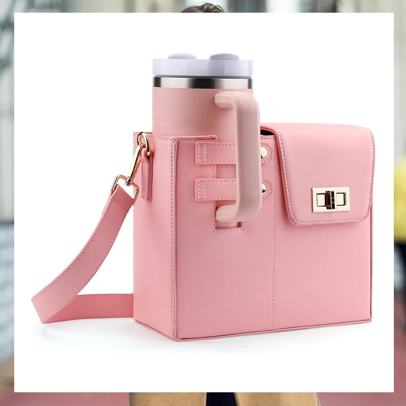 HydraStyle - Eleganter rosa Wasserflaschenträger für stilvolle Hydration | 50% RABATT - Image 10
