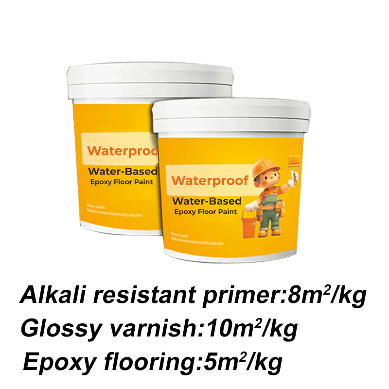 1+2 GRATIS | FloorGuard™ 100 g – Wasserfeste Epoxid-Bodenfarbe auf Wasserbasis – Starker Schutz, glattes Ergebnis - Image 8