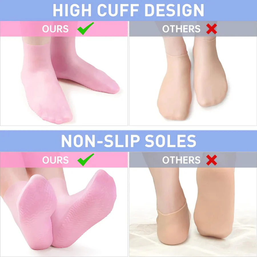 HyperSilk — Moisturizing Foot Socks 4er-Set | 50% RABATT - Image 10