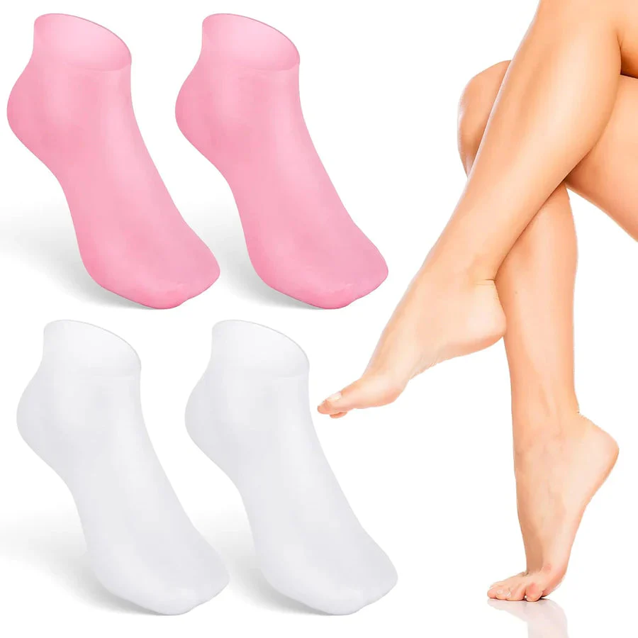 HyperSilk — Moisturizing Foot Socks 4er-Set | 50% RABATT - Image 4