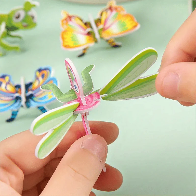 ImagiBuild™ – 3D Lernpuzzle-Set für Kinder (10er-Pack) - Image 7