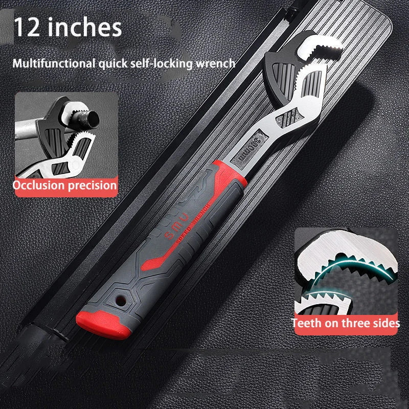 🔧Industrial Grad Multifunktional selbst speichern Rohrschlüsselwerkzeug 🔧 - Image 11
