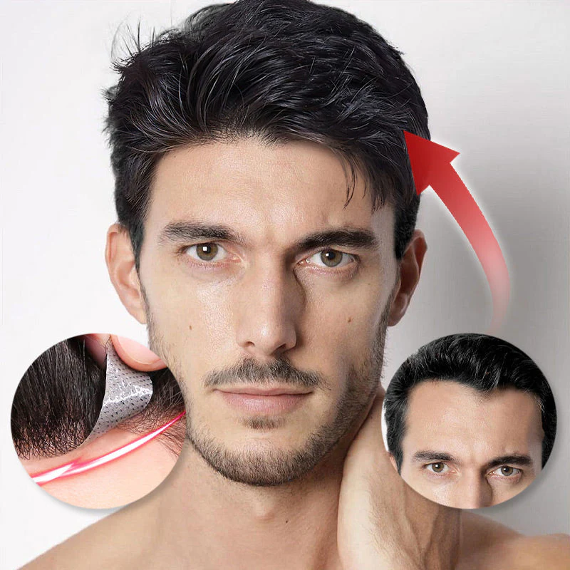 InvisiHair™ Männer-Stirnhaar-Toupet Soforthilfe - Image 7