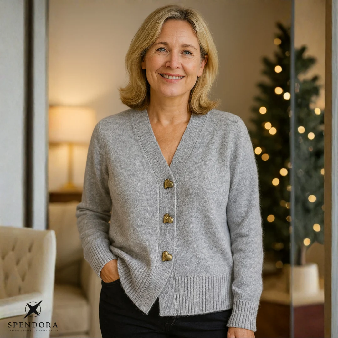 Isabella – Damen-Freizeit-Wintercardigan | 50% RABATT