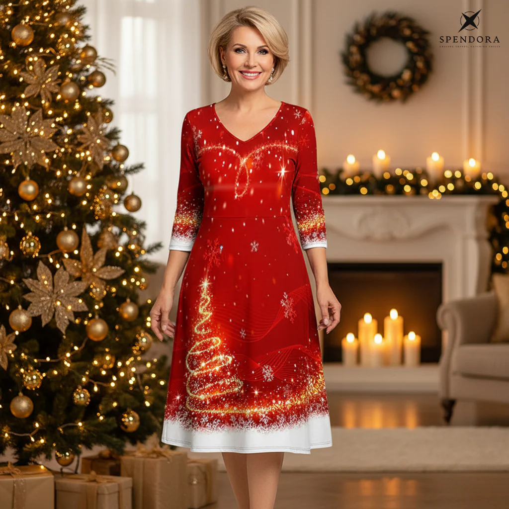 Isabella – Elegantes Sommerkleid mit Print | 50% RABATT - Image 2