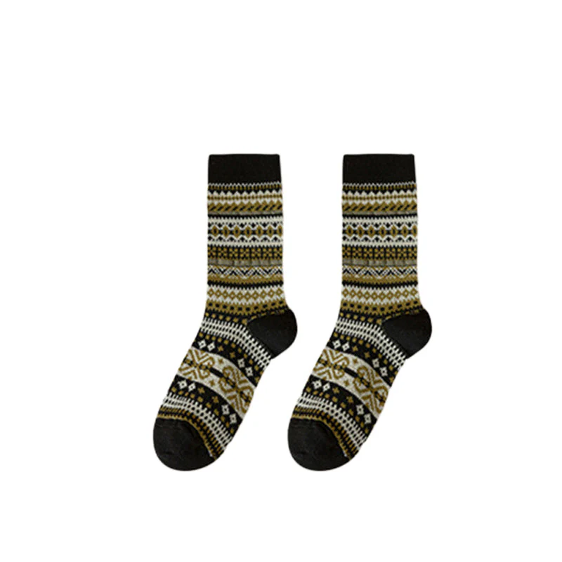 Jasper – Retro Ethno-Socken mit gemütlicher, atmungsaktiver Wärme - Image 15