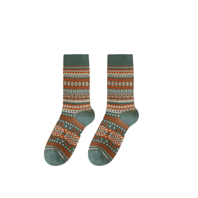 Jasper – Retro Ethno-Socken mit gemütlicher, atmungsaktiver Wärme - Image 16