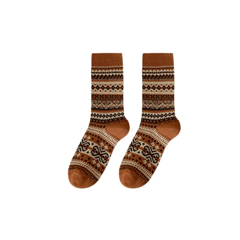 Jasper – Retro Ethno-Socken mit gemütlicher, atmungsaktiver Wärme - Image 21