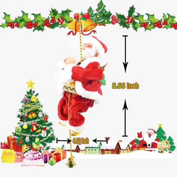 JollyClimb – Kletternder Weihnachtsmann mit Musik | 50% RABATT - Image 3
