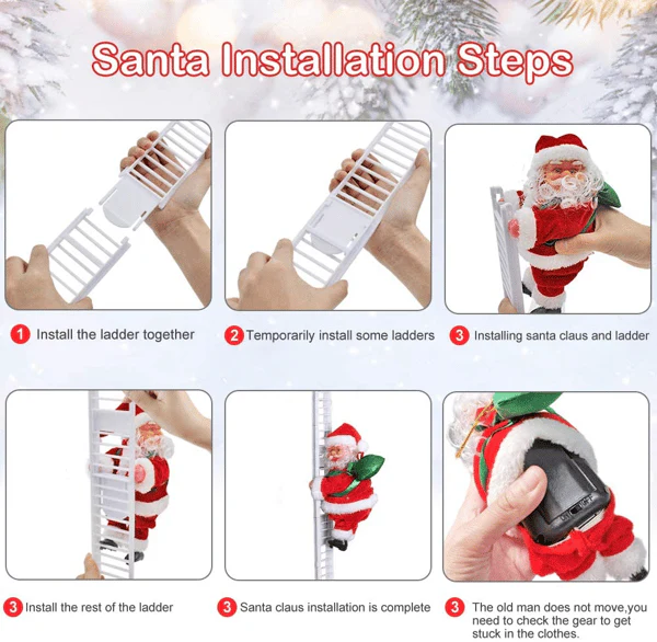 JollyClimb – Kletternder Weihnachtsmann mit Musik | 50% RABATT - Image 7