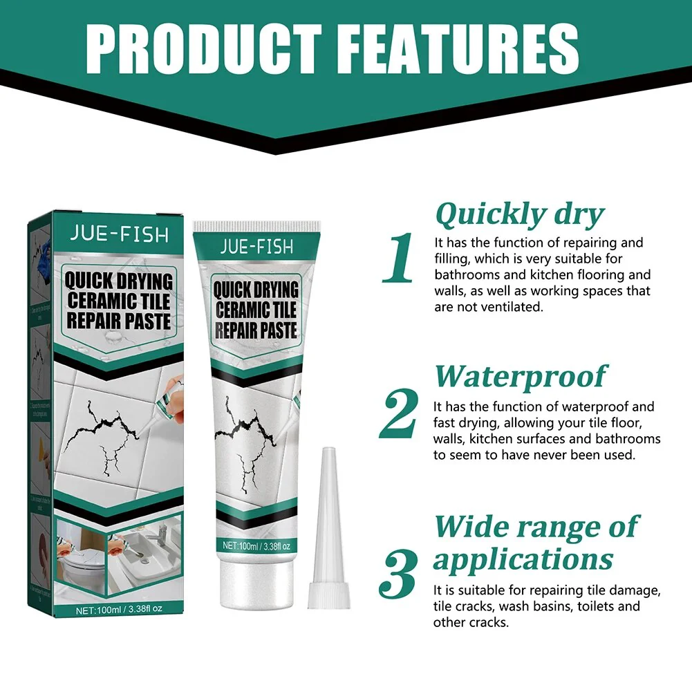 Jue-Fish™ Reparaturpaste für Keramikfliesen | 50% RABATT - Image 8