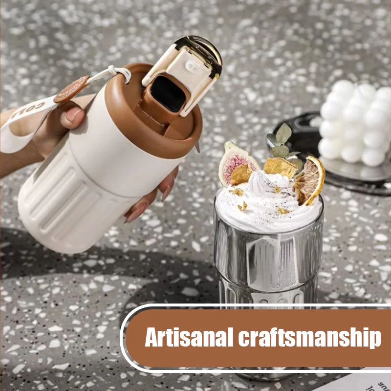 Kaffeethermoskanne - Temperaturanzeige, Auslaufsicher, 400 ml - Image 6