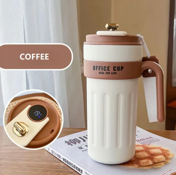 Kaffeethermoskanne - Temperaturanzeige, Auslaufsicher, 400 ml - Image 9