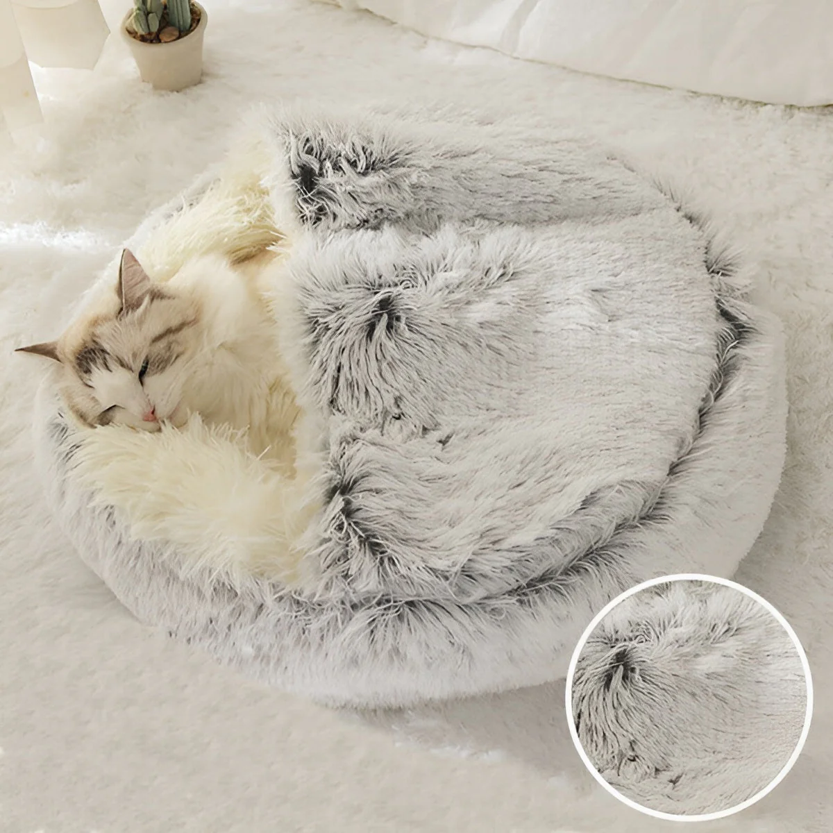 Katzenhöhle - Stressfreier Rückzugsort Für Deine Katze, Kuschelhöhle Katze - Image 2