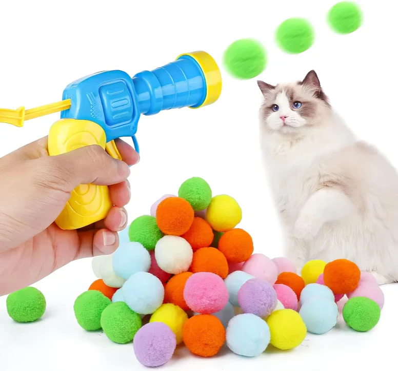 Katzenspielzeug Ballwurfpistole - Image 3