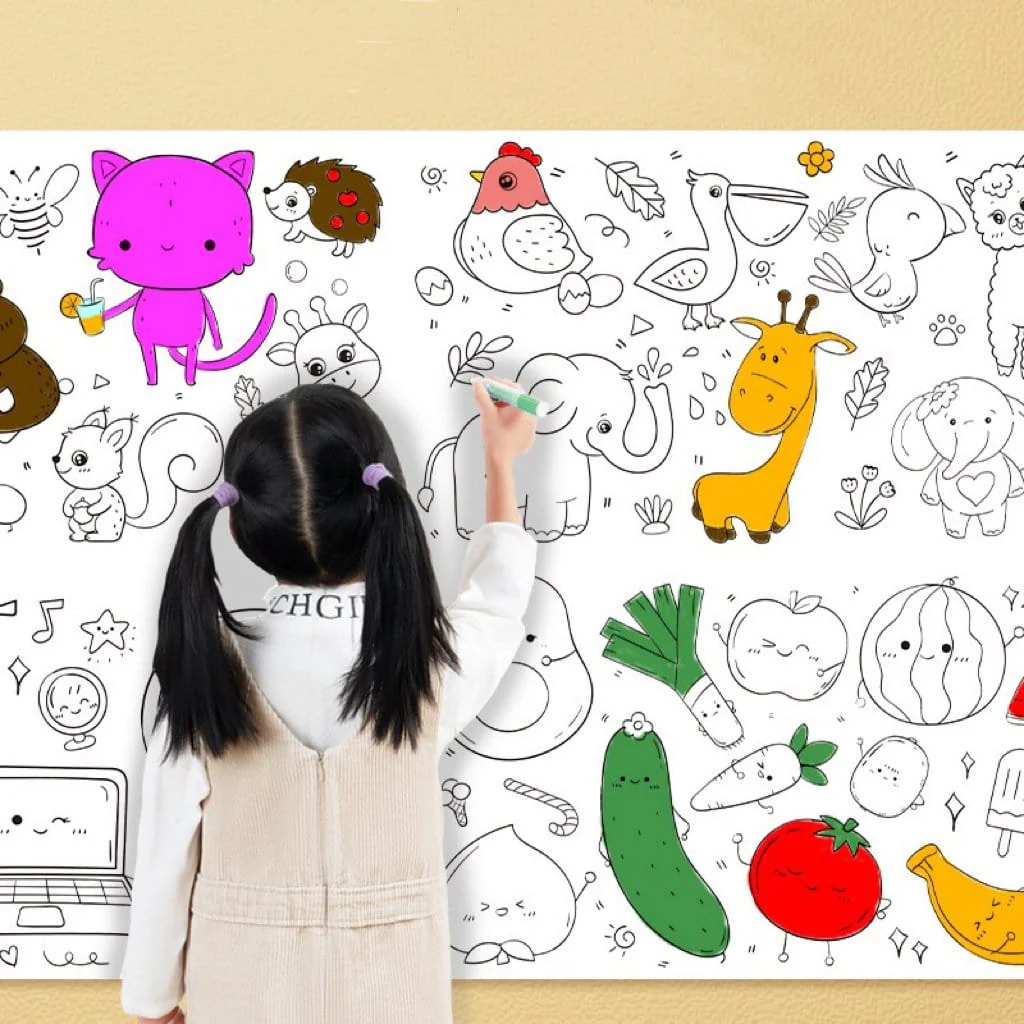 Kinder-Zeichenrolle - Unendlicher Kreativspaß für Kleine Künstler - Image 2